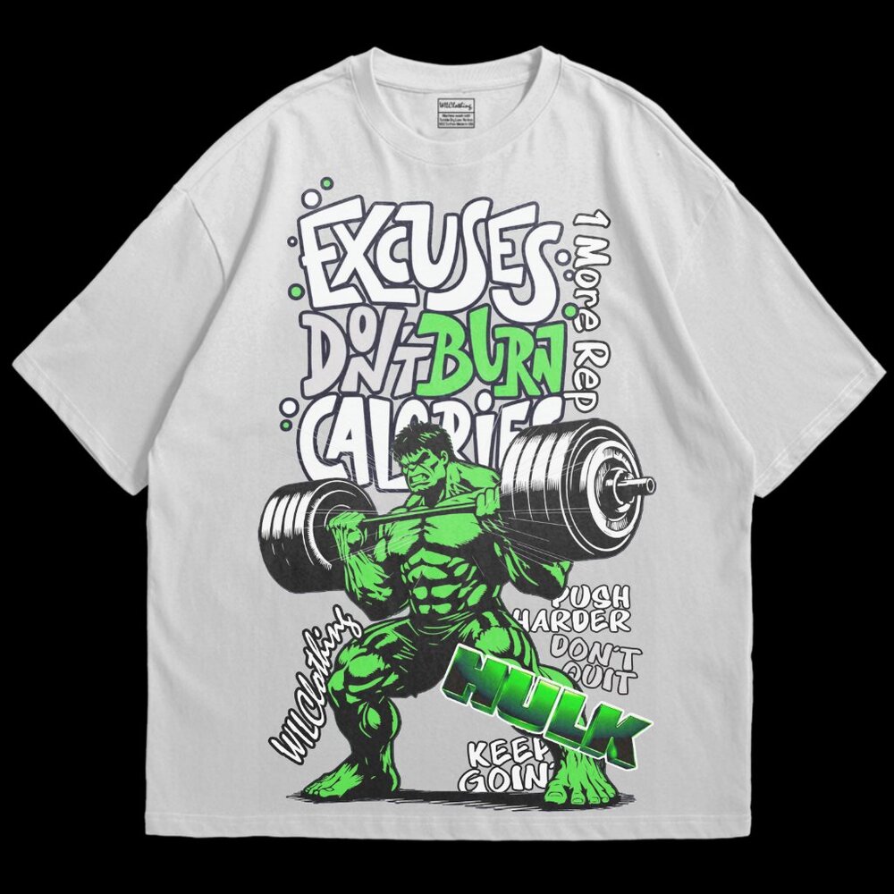 Hulk Burn Calories - WILClothing® Graphic Tee